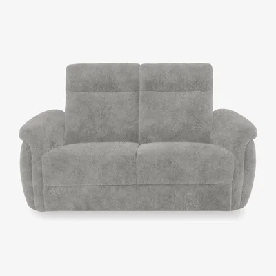 Furniture Village Dublin Fabric 2 Seater Sofa - Marble Light Grey