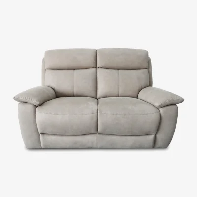 Furniture Village Echo 2 Seater Fabric Sofa - Silver