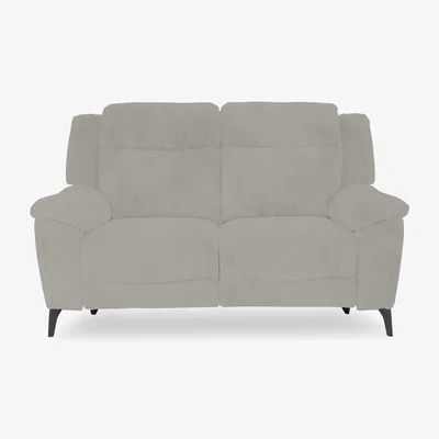 Furniture Village Panache Fabric 2 Seater Sofa - Opulence Silver