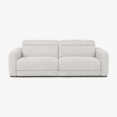 Furniture Village Edison Large Fabric 3 Seater Sofa - R110 Sand