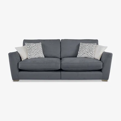 Furniture Village Boujee 4 Seater Split Frame Classic Back Sofa