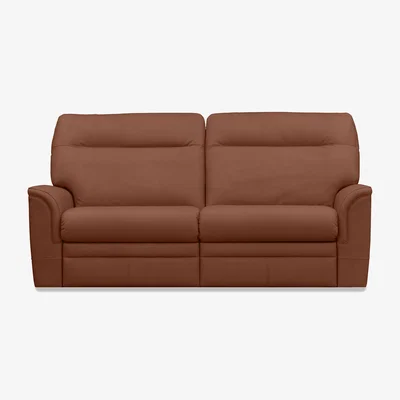 Furniture Village Parker Knoll - Hudson 23 Large 2 Seater Leather Power Recliner Sofa