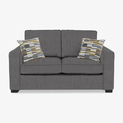 Furniture Village Abberton 2 Seater Sofa - Iron