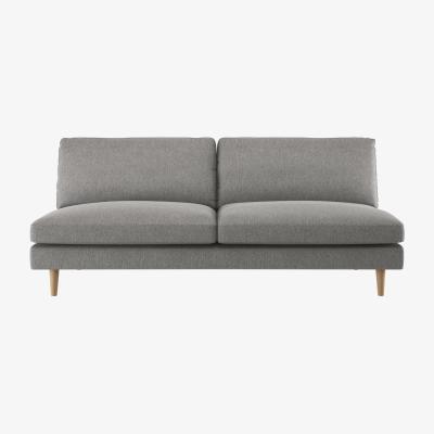 Habitat Habitat Teo 3 Seater Fabric Sofa - Grey