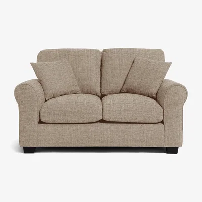 Habitat Habitat Lisbon 2 Seater Fabric Sofa - Beige