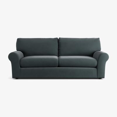 Habitat Habitat Molton Fabric 4 Seater Sofa - Charcoal