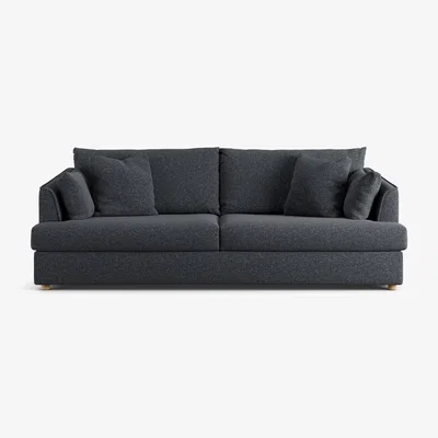 Habitat Habitat Holmfirth Fabric 4 Seater Sofa - Charcoal