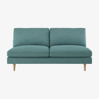 Habitat Habitat Teo 2 Seater Fabric Sofa - Teal