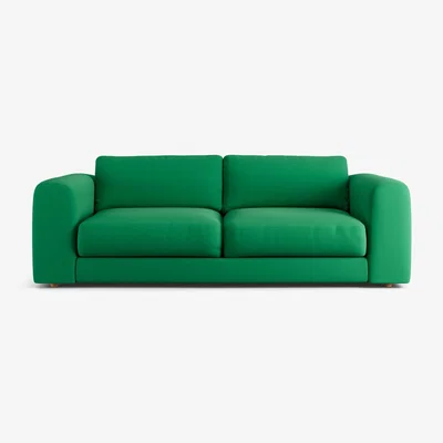 Habitat Habitat Ayr Fabric 4 Seater Sofa - Emerald Green