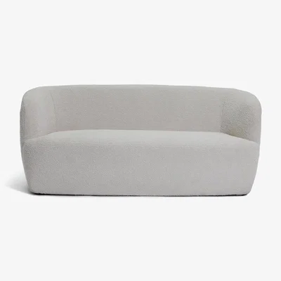 Habitat Habitat Orelia 3 Seater Boucle Sofa - White