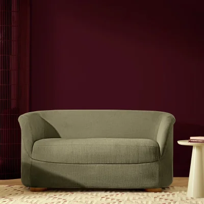 Habitat Habitat Nora Fabric 2 Seater Sofa - Green