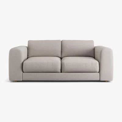 Habitat Habitat Ayr Fabric 3 Seater Sofa - Stone