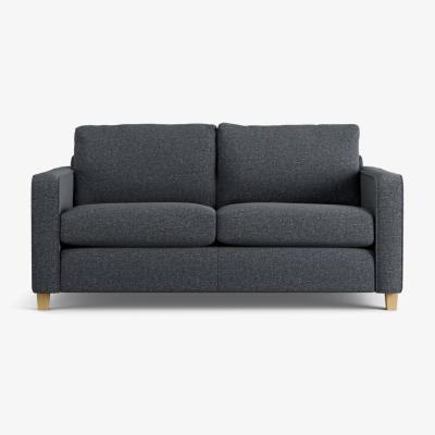 Habitat Habitat Flint Fabric 2 Seater Sofa Bed- Charcoal - Ash Leg