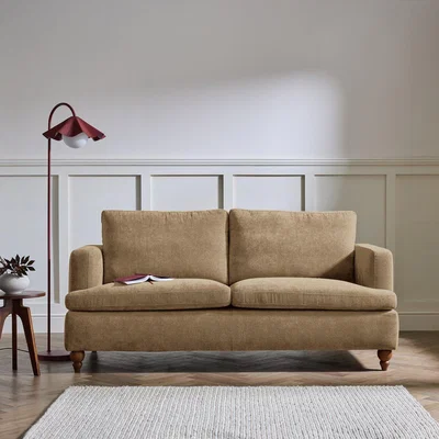 Habitat Habitat Matilda Fabric 3 Seater Sofa - Mink