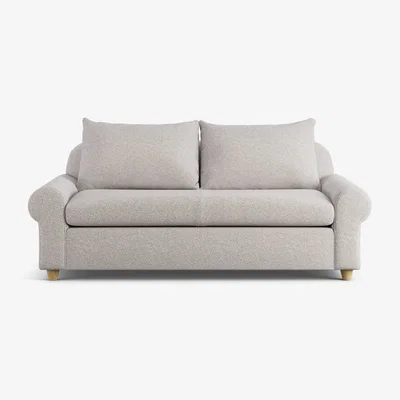 Habitat Habitat Whitby Fabric 2 Seater Sofa - Natural - Ash Leg