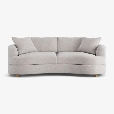 Habitat Habitat Sacha Fabric 3 Seater Sofa - Natural - Ash Leg