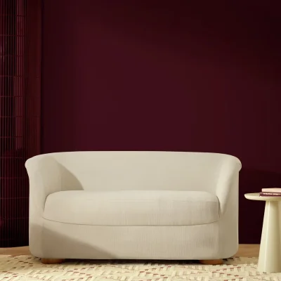 Habitat Habitat Nora Fabric 2 Seater Sofa - Cream