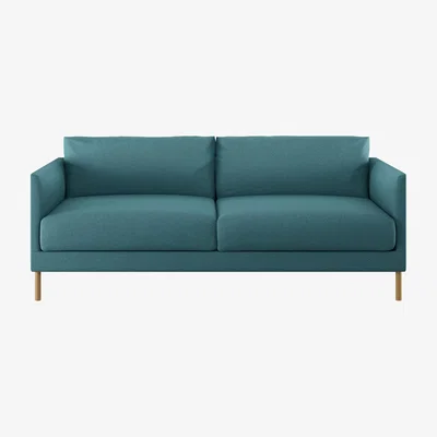Habitat Habitat Hyde 3 Seater Fabric Sofa - Teal