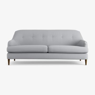 Habitat Habitat Frome Fabric 3 Seater Sofa - Grey - Dark Leg