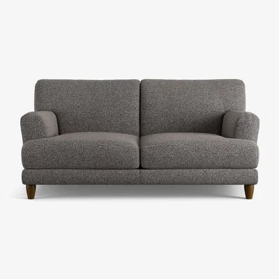 Habitat Habitat Askem Fabric 2 Seater Sofa - Charcoal - Dark Leg