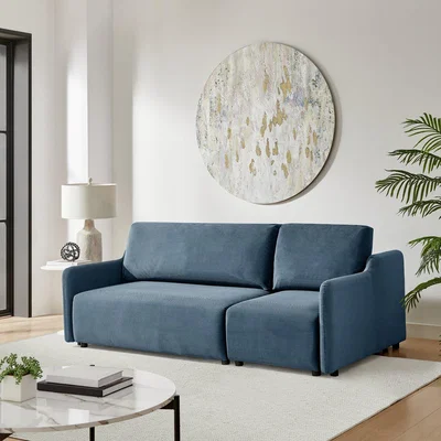 Habitat Habitat Stanley Fabric 3 Seater Sofa Bed - Navy