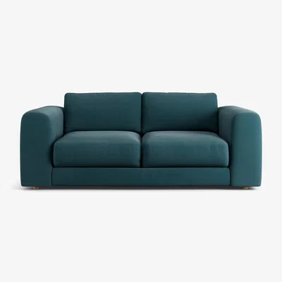 Habitat Habitat Ayr Fabric 3 Seater Sofa - Teal