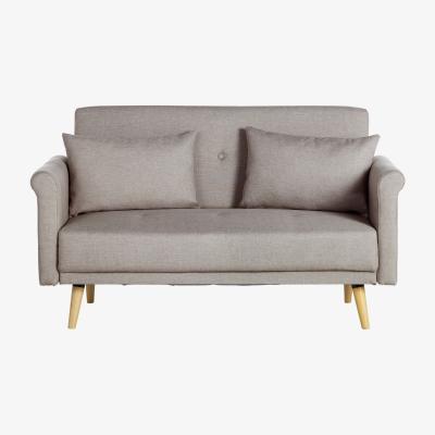 Habitat Habitat Evie 2 Seater Fabric Sofa in a Box - Natural