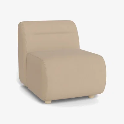 Heal's Heal's Lilli Small Single Module Capelo Linen-Cotton Bamboo Natural Beech Feet