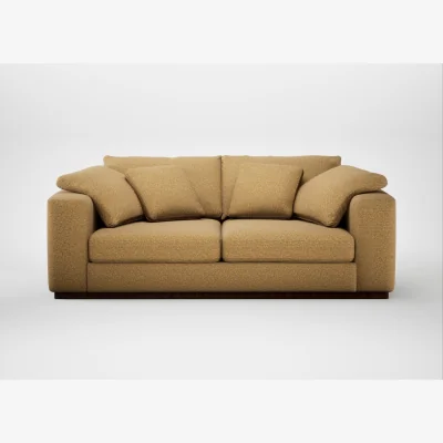 Heal's Heal's Trento 3 Seater Sofa Boucle Tweed Citrine