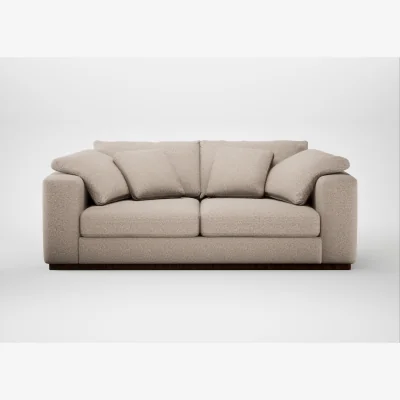 Heal's Heal's Trento 3 Seater Sofa Boucle Tweed Pearl