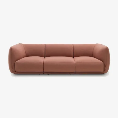 Heal's Saba Italia Vela Piping 4 Seater Sofa