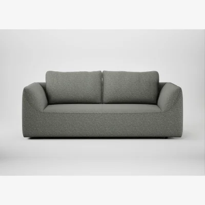 Heal's Heal's Morven 3 Seater Sofa Boucle Tweed Lapis