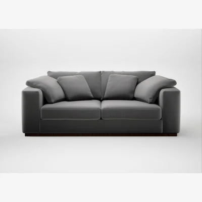 Heal's Heal's Trento 3 Seater Sofa Smart Velvet Mercury