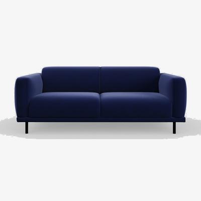 Heal's Heal's Harri 3 Seater Sofa Smart Luxe Velvet Midnight