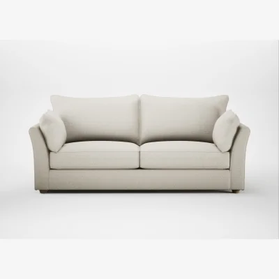 Heal's Heal's Tailor 4 Seater Sofa Loop Twill Midnight Black Feet