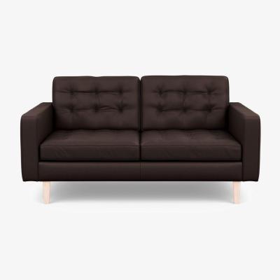 Heal's Heal's Hepburn 2 Seater Sofa Nobilis Velvet Neptune Wenge Feet