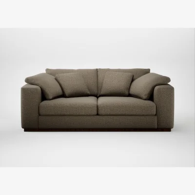 Heal's Heal's Trento 3 Seater Sofa Boucle Velvet Rocky