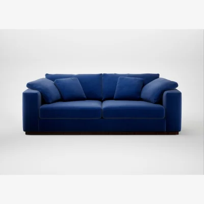 Heal's Heal's Trento 4 Seater Sofa Smart Luxe Velvet Azure