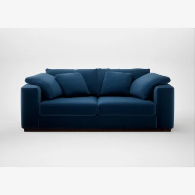 Heal's Heal's Trento 3 Seater Sofa Smart Velvet Petrol