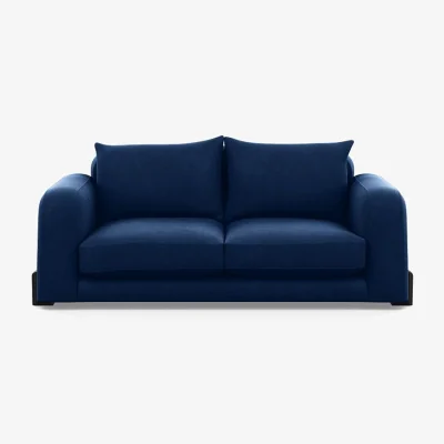 Heal's Heal's Nuvola 3 Seater Sofa Smart Cotton Linen Rust Natural Feet