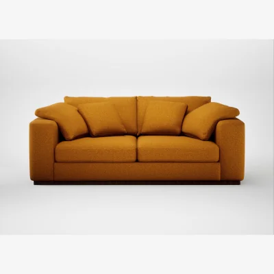 Heal's Heal's Trento 3 Seater Sofa Loop Twill Ochre