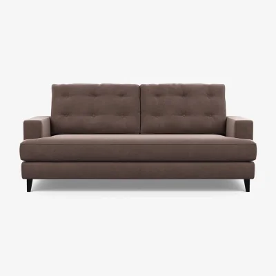 Heal's Heal's Mistral 3 Seater Sofa Smart Cotton Linen Celestial Natural Feet