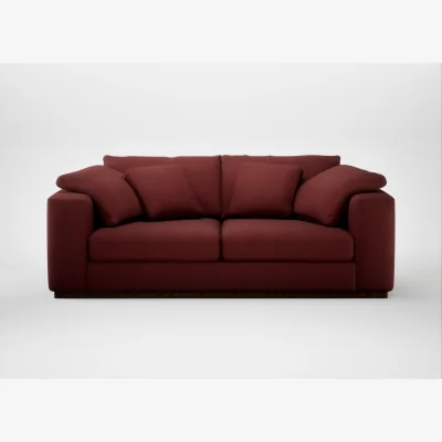 Heal's Heal's Trento 3 Seater Sofa Capelo Linen-Cotton Etruscan Red