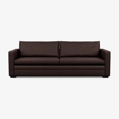 Heal's Heal's Palermo 5 Seater Sofa Loop Boucle Sky Walnut Feet
