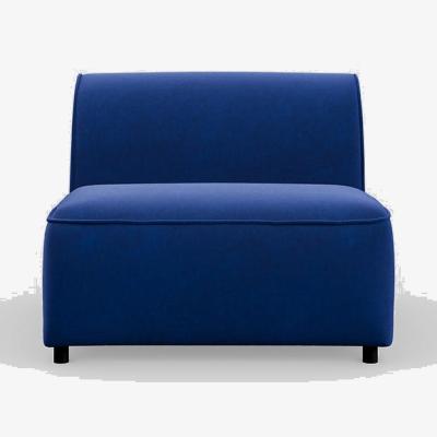 Heal's Heal's Aurelie Armless Insert Module Smart Luxe Velvet Azure