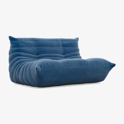 Heal's Ligne Roset Togo Small Settee Alcantara Curry - Heal's UK Furniture