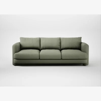 Heal's Heal's Rafi 4 Seater Sofa Capelo Linen-Cotton Sage