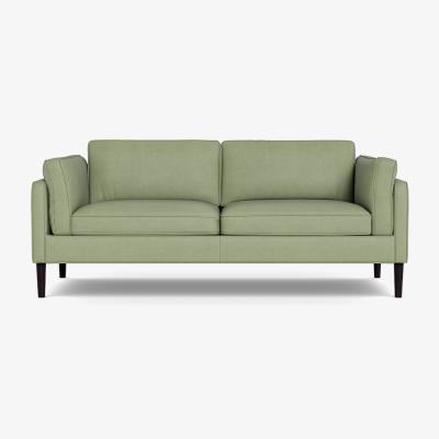 Heal's Heal's Sonno 3 Seater Sofa Siena Cotton Pistachio Wenge  Black Feet