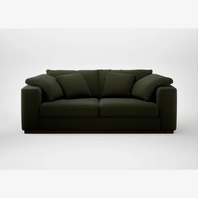Heal's Heal's Trento 3 Seater Sofa Boucle Velvet Wilder