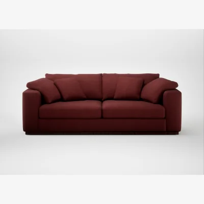 Heal's Heal's Trento 4 Seater Sofa Capelo Linen-Cotton Etruscan Red